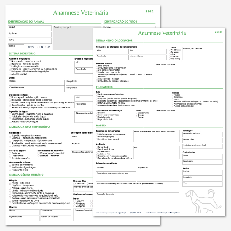 Anamnese Veterinária Geral