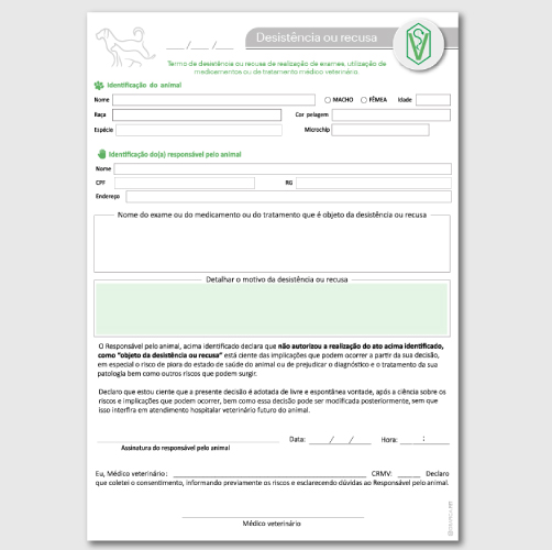 Recusa ou Desistência de tratamento