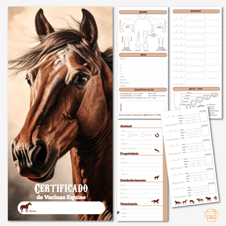 Vacinas Equino Brown
