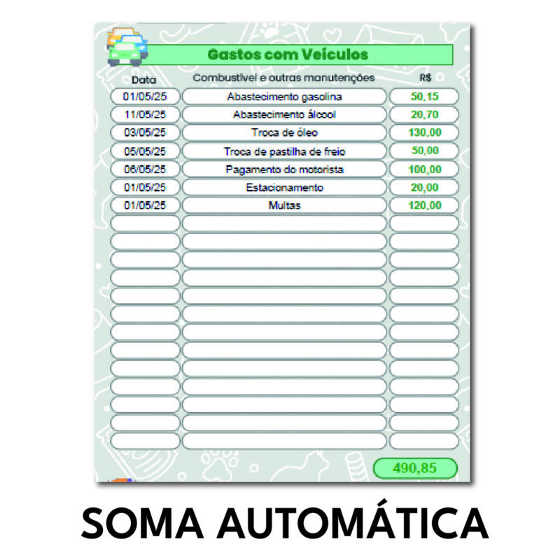 FINANCEIRO Banho e Tosa