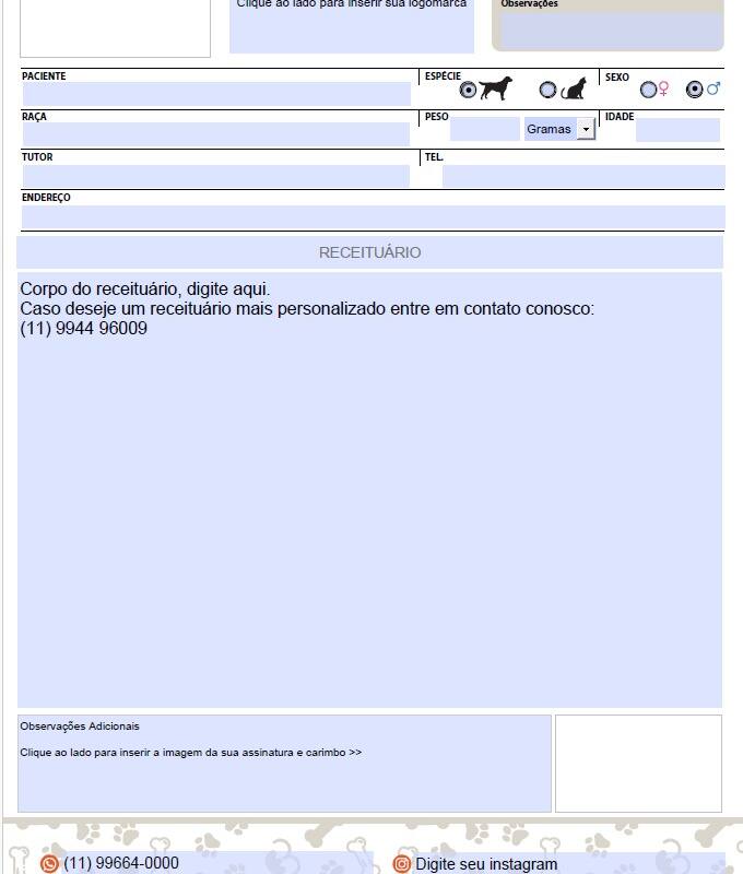Receituário VET Digital