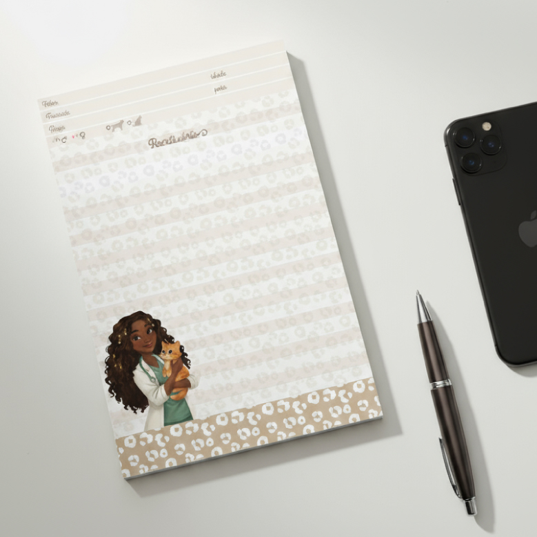 Receituário Cartoon Mulheres